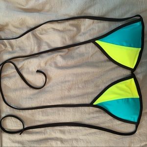 PINK bathing suit top